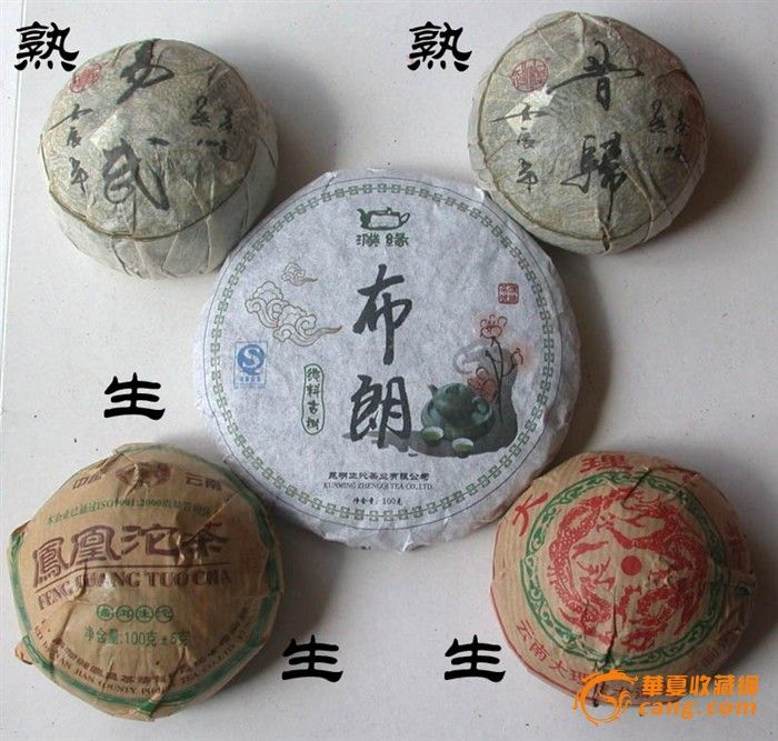 普洱茶5品种版本500克|普洱茶5品种版本500克