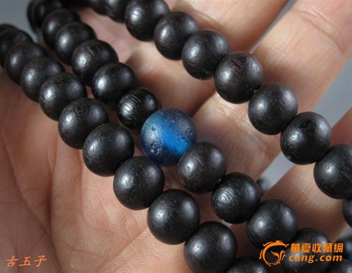 (藏饰)老药师佩108老小叶紫檀佛珠_在线拍卖_在线拍卖网_艺术品拍卖_古玩拍卖_华夏收藏网