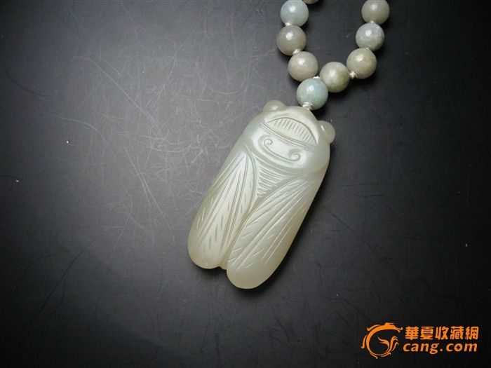 明清和田玉佩蝉_在线拍卖网_艺术品拍卖_古玩