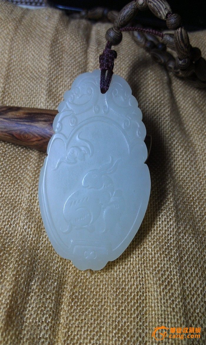 和田籽玉 挂件_油润 精美 和田籽玉 挂件拍卖_竞价_价格_交易_玉石