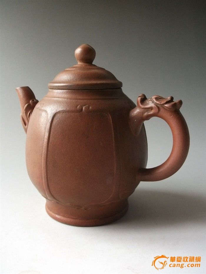 老壶 宜兴老紫砂壶"官帽壶"(泡养多年)