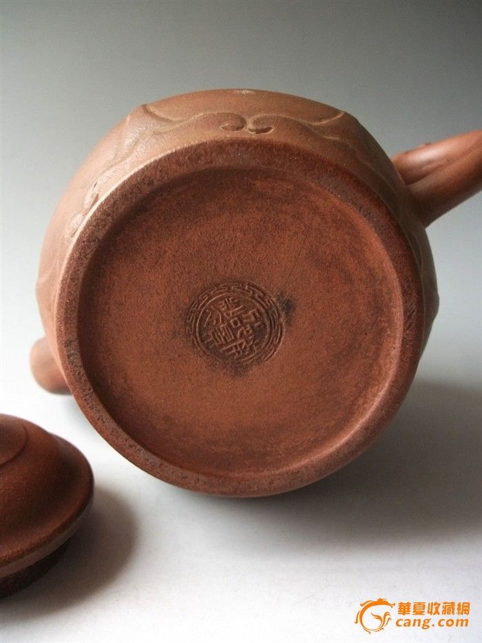 老壶 宜兴老紫砂壶"官帽壶"(泡养多年)