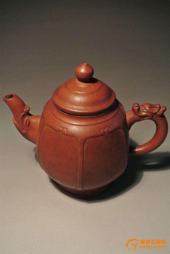 宜兴老紫砂壶"官帽壶"