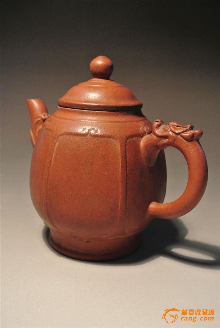宜兴老紫砂壶"官帽壶"
