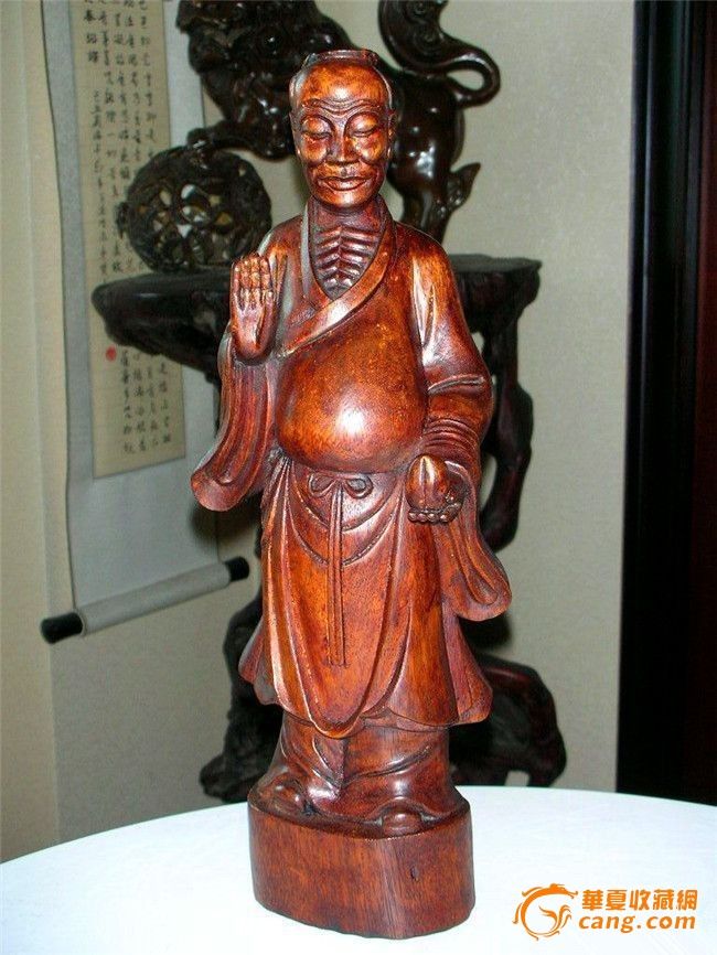 东方朔木雕,东方朔雕塑,东方朔靳东_文秘苑图库